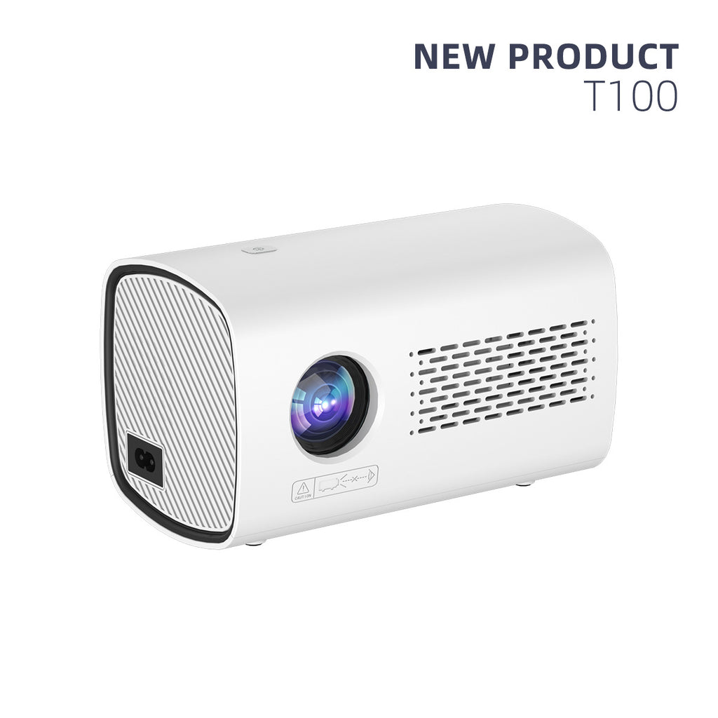 Mini projecteur portable - blanc