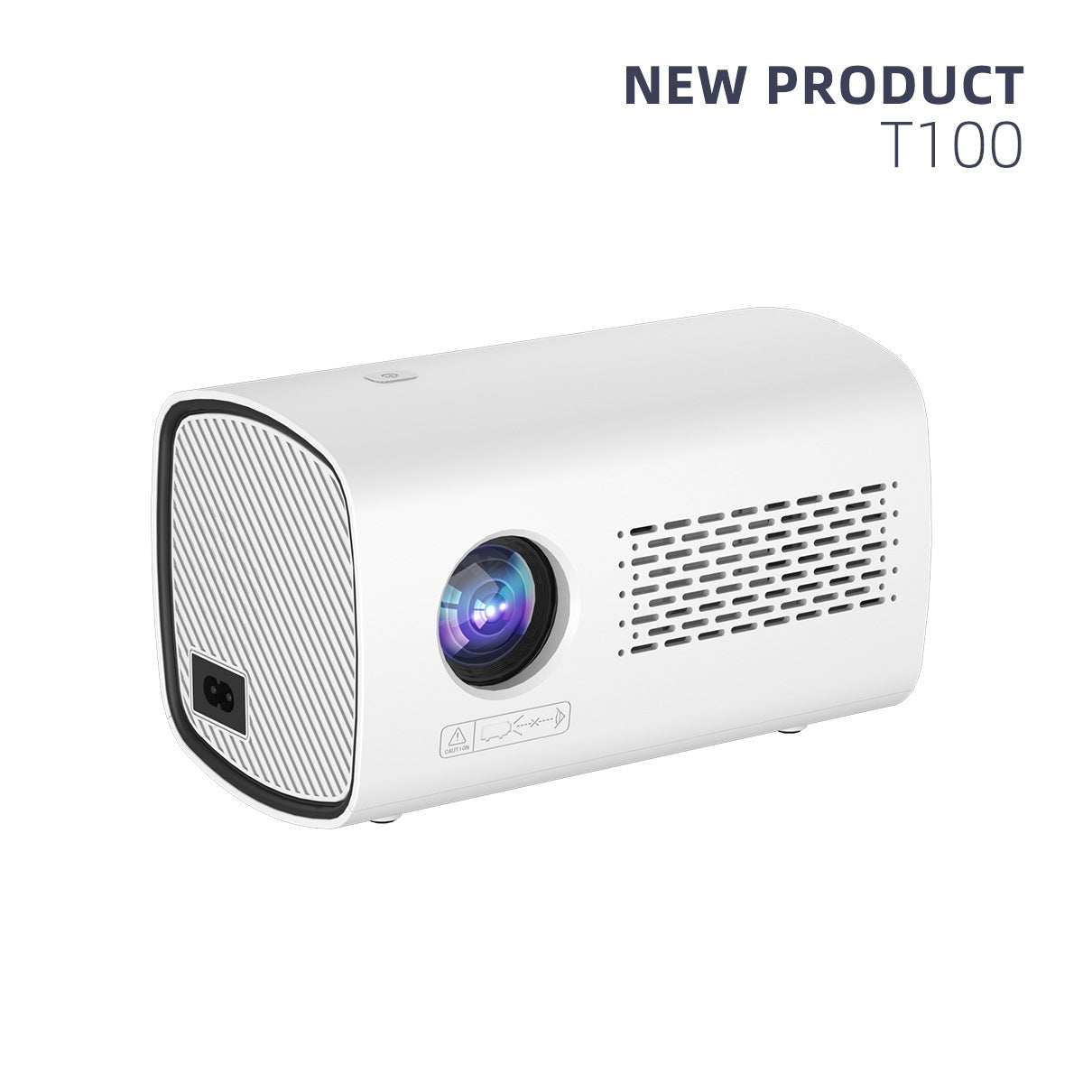 Mini projecteur portable - blanc