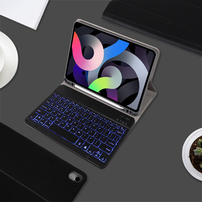 Contrôle de clavier Ipad de protection de fente de stylo Bluetooth sans fil