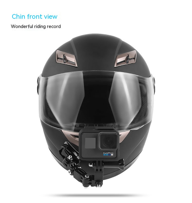 Applicable 9875 Casque de moto Chin Support de fixation