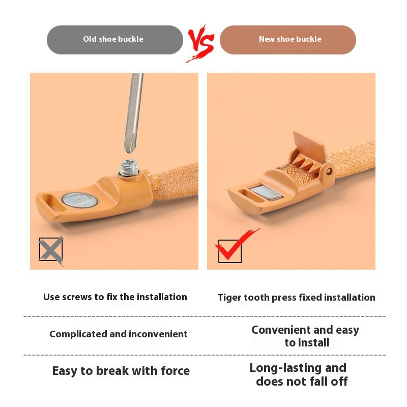 Boucle élastique de boucle de shoelace sans lazy Righten Rope sans attache magnétique