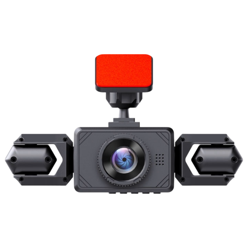 1080P enregistreur de conduite haute définition avec quatre objectifs