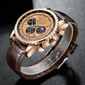 Montre imperméable multifonctionnelle pour hommes