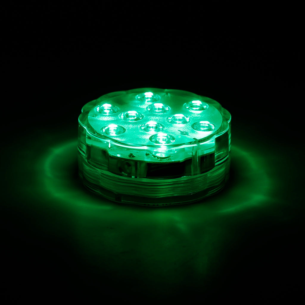 4Pcs RGB Lumières de piscine avec télécommande IP68 sous-marins étanches