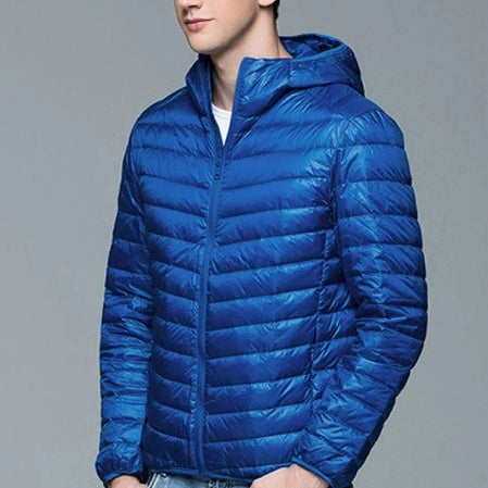 Manteau d'hiver à capuche Plus taille Homme