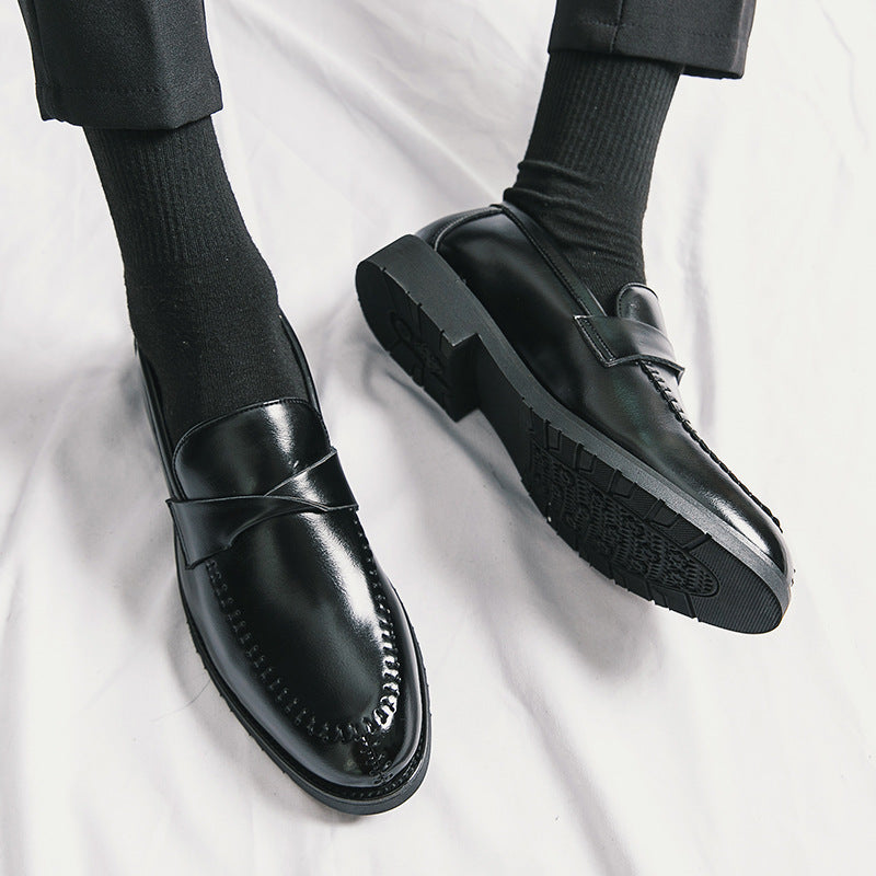 Hommes Casual et élégant chaussures en cuir dans le style d'affaires britannique