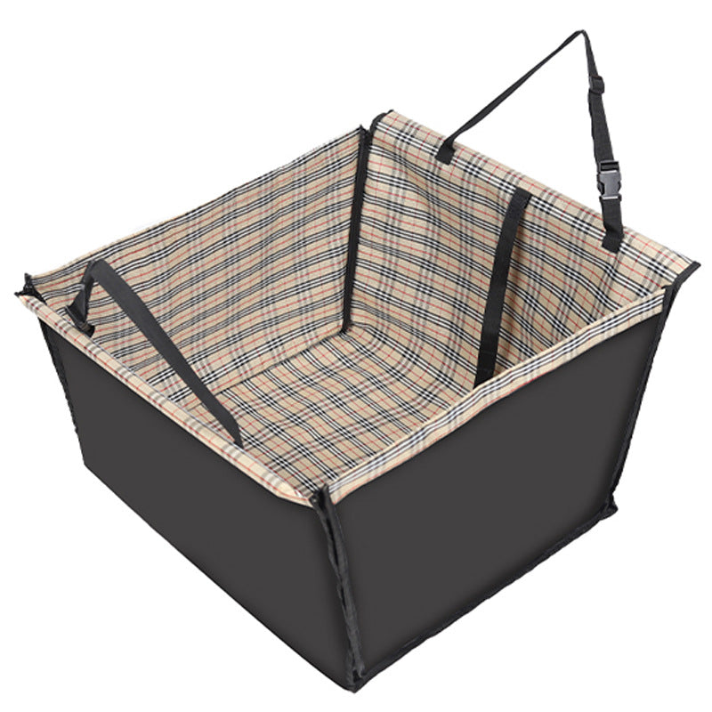Tapis de voiture de voiture de PetDog Mat de voiture de Dog Mat de ligne arrière Siège simple pliable Double couche Tapis de voiture de chien
