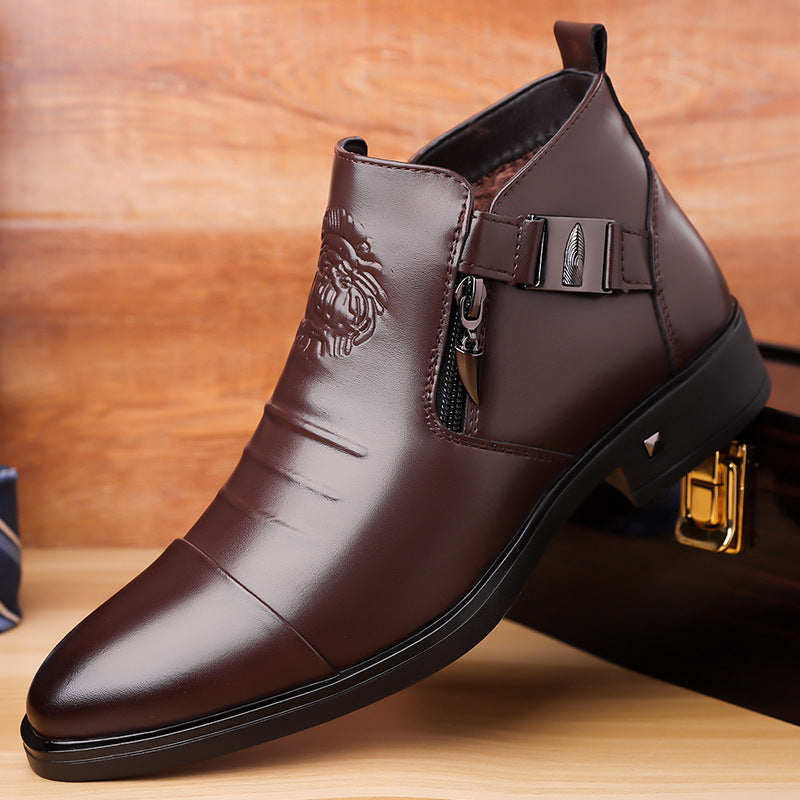 Bottes de cheville Trendy Retro avec chaînes latérales