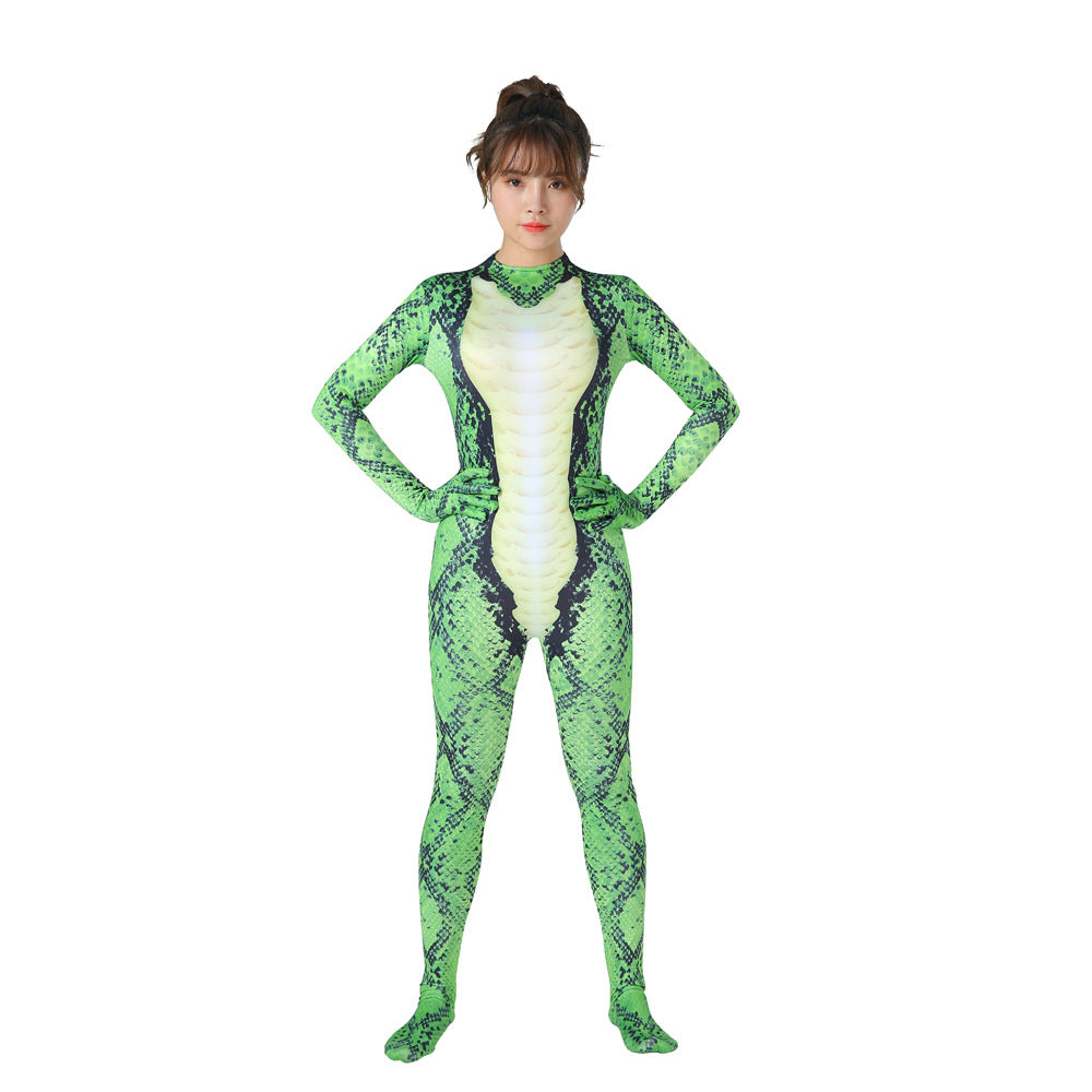 Hongbo Python Vert Bodysuit Halloween