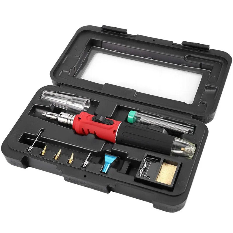 Cordless Auto Ignition Butane gaz Kit de soudure en fer Torche à souder auto-ignit