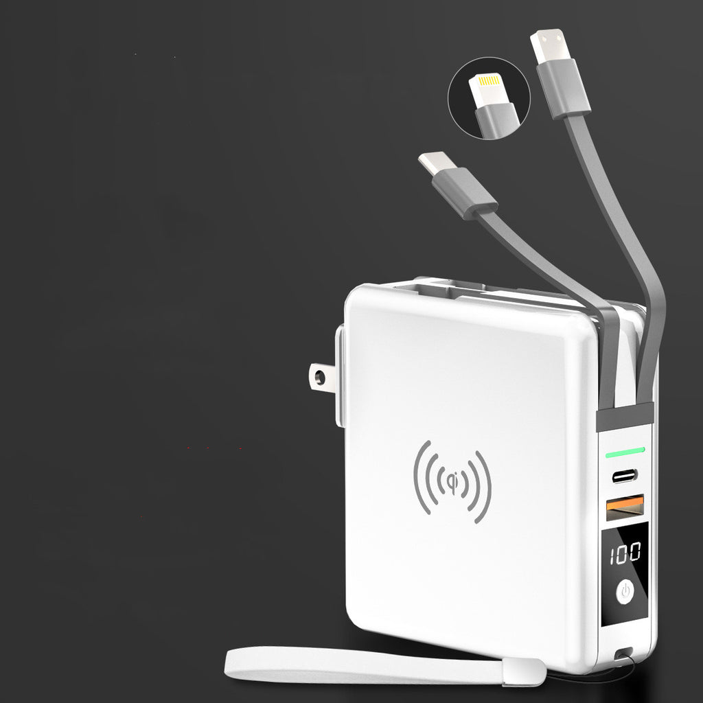 Super QI sans fil charge Trésor PD20W Banque de puissance rapide