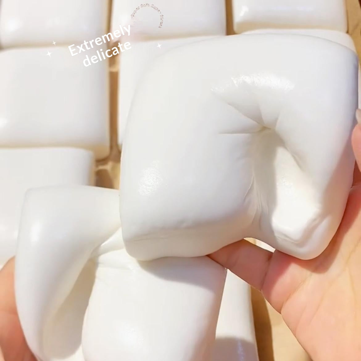 Jouet de Toast ultra-soft à rebound lente