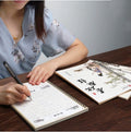 Pen dur Calligraphie Calligraphie Copybook Conseil de pratique Real étudiant Calligraphie Pratique Copyboo