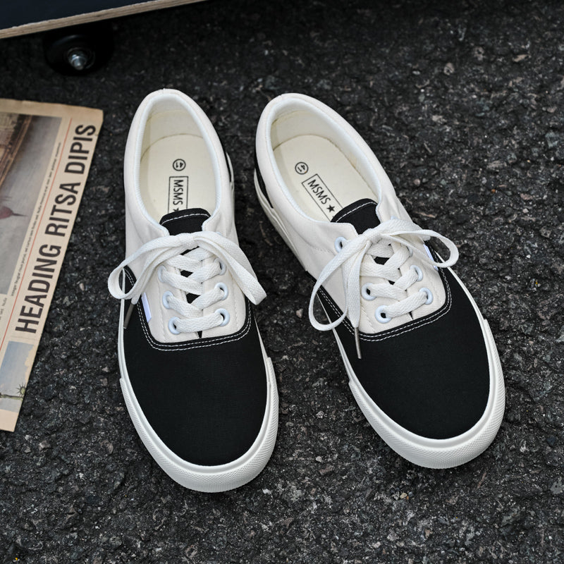 Chaussures d'été en toile basse-haut