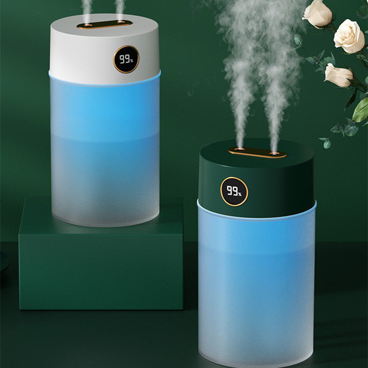 Humidificateur grande capacité Double Jet Usb ménage silencieux voiture