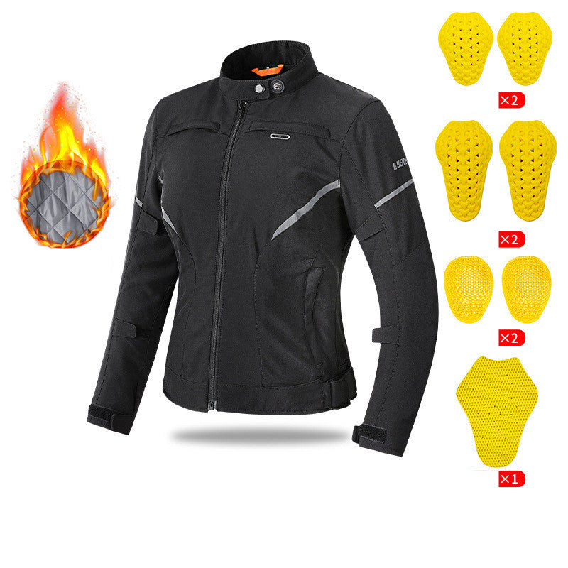 Vêtements de moto imperméables et chauds pour femmes