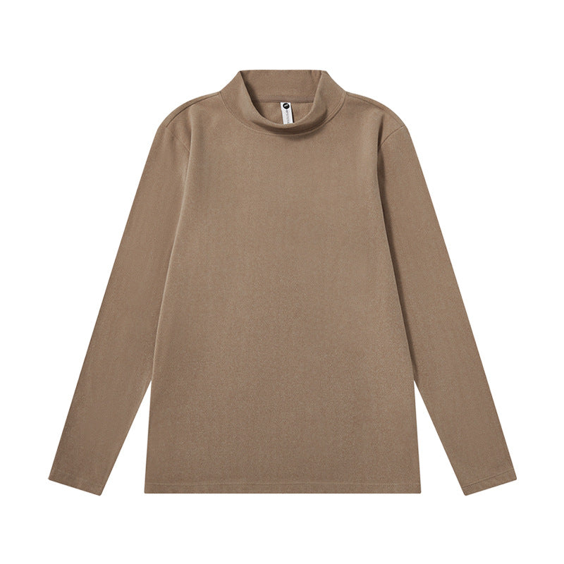 Autumn and Winter Pullover Stand Collar Boys Undershirt