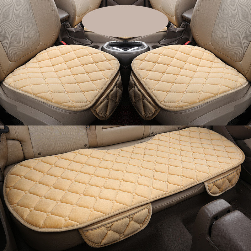 Confortable plus coussin chaud velours