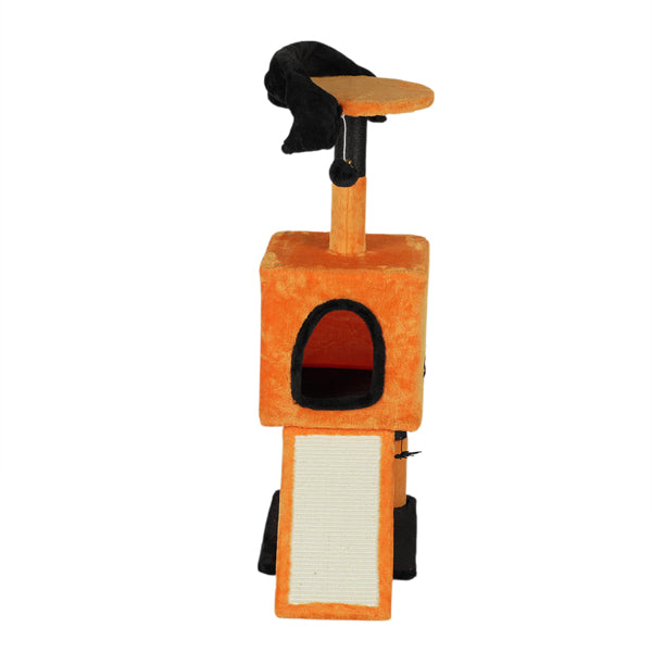 Arbre de chat d'Halloween de 39.4 pouces
