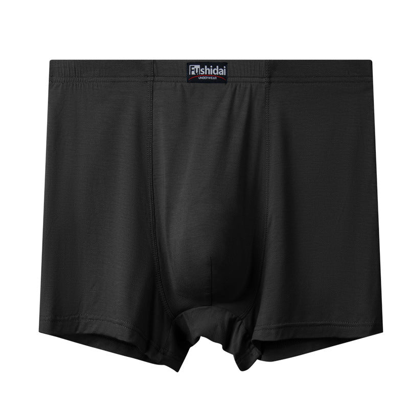 Breathable Plus-Size Boxer Homme High-Waist