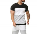 Sports de plein air et loisirs couleur matching T manches hommes