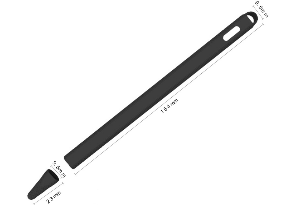 Ensemble de stylo tactile Pencil Silicone Touch Pen Set de protection de rangement Stylus