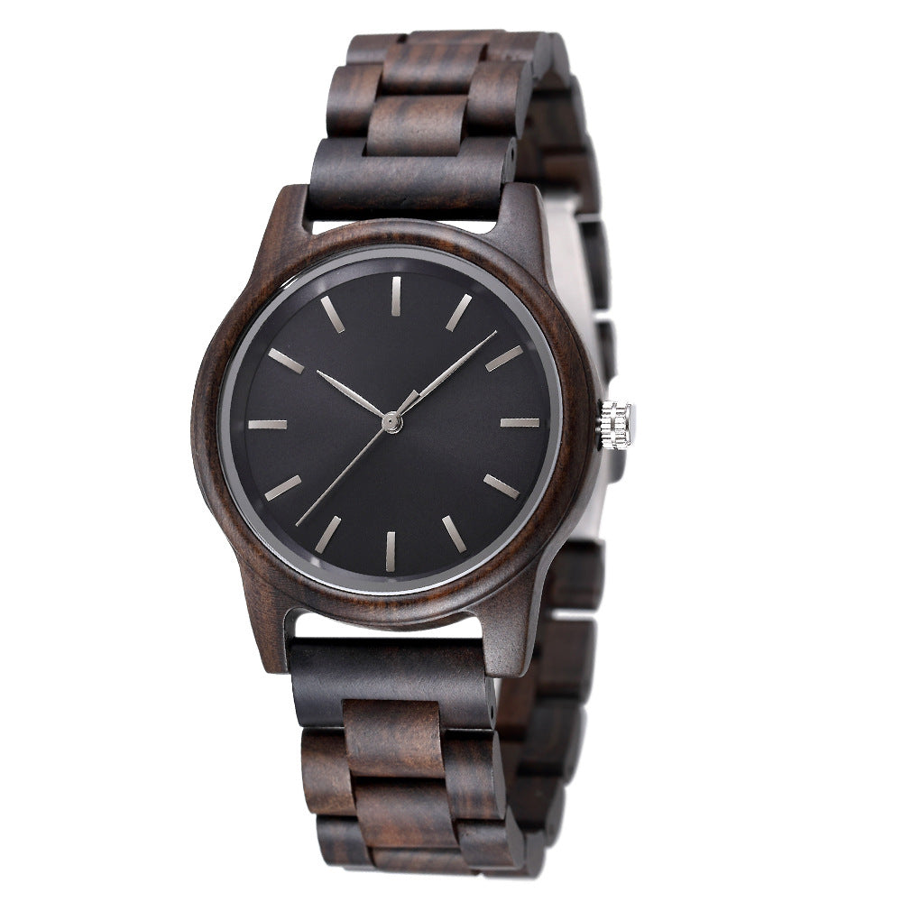 Ultra-mince Mode Simple Cadeaux Montre en bois