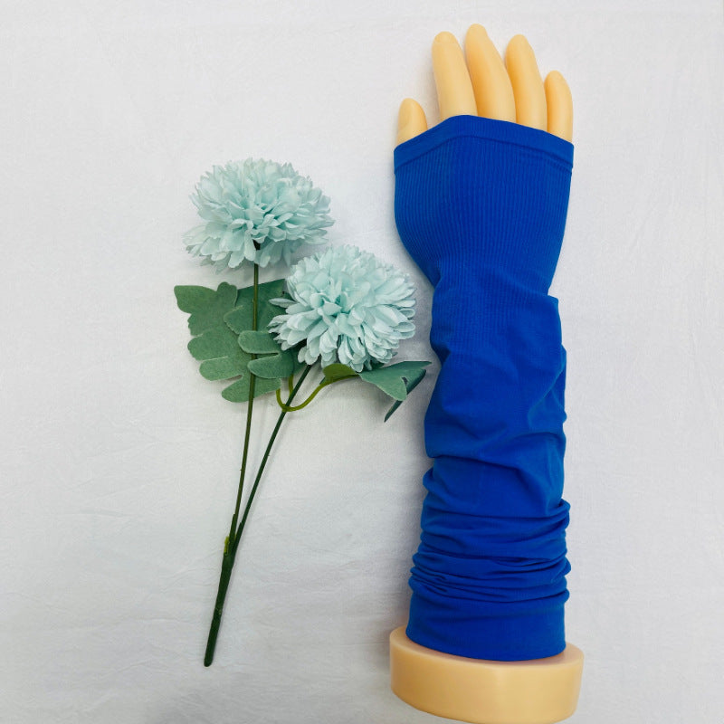 Extérieur Casual Solide-couleur Protection des bras