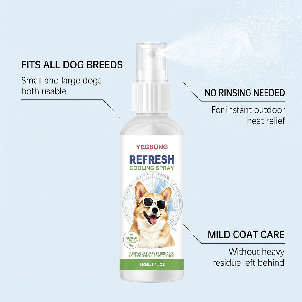 Vaporisateur de refroidissement pour animal de compagnie