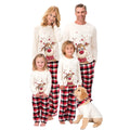 Robe de parent-enfant imprimée Elk