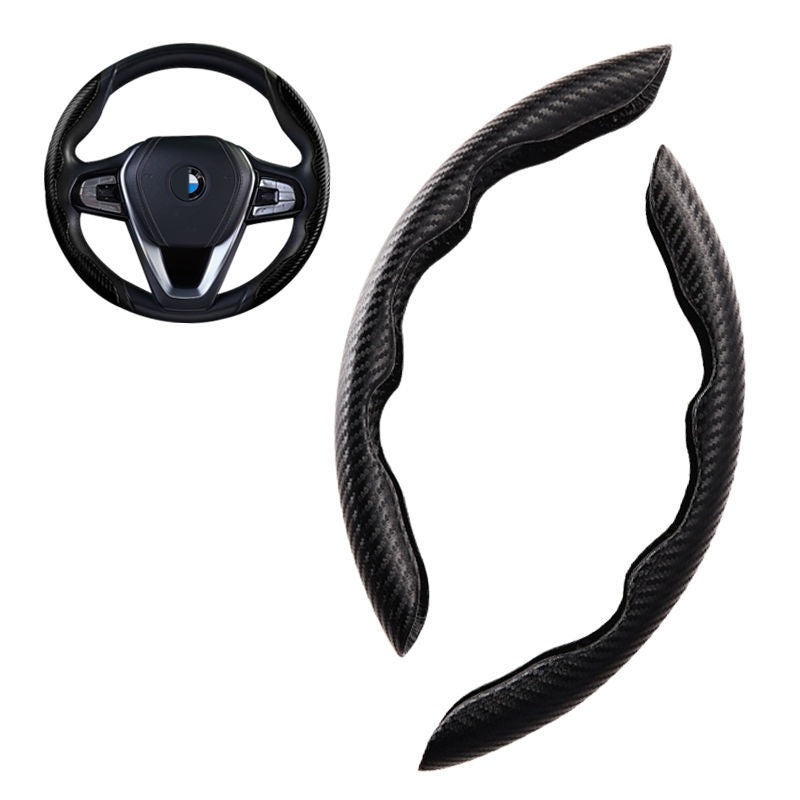 Furry Car Steering Wheel Cover All Seasons Non-Slip Decoration Gloves
