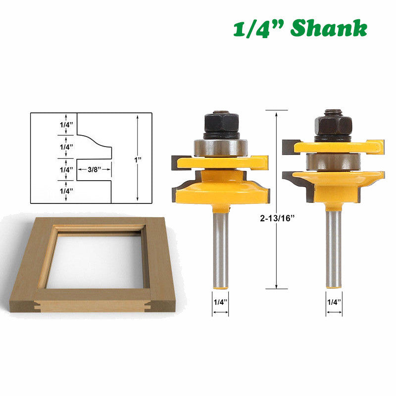 Couteau Tenon Ouest 2 pièces Ensemble de couteau de porte de cabinet