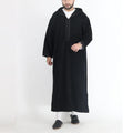 Chemise à capuche pour hommes de style arabe Robe musulmane