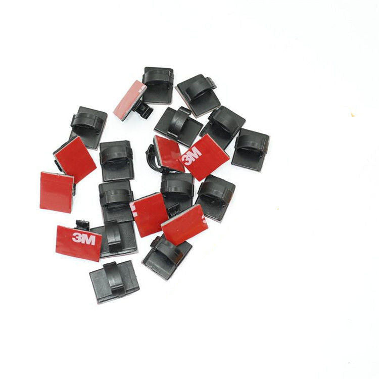 Corde de câblage de voiture boucle plate fil fixe boucle de câblage autocollant