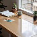Couverture de table en PVC transparent Protecteur de bureau tapis imperméable Couverture de table pour chambre Dr