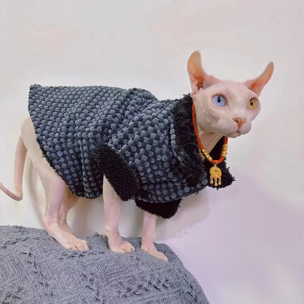 Vêtements de chat sans cheveux résistant à la dirt