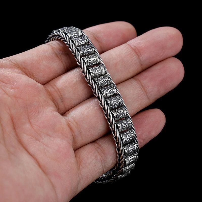 Bracelet en argent pour hommes