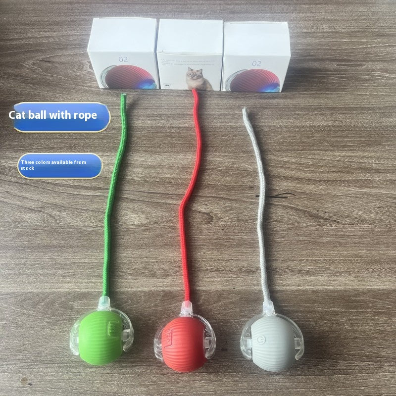 Intelligent Automatique Chat Teasing Ball Funny Cat Toy Ball