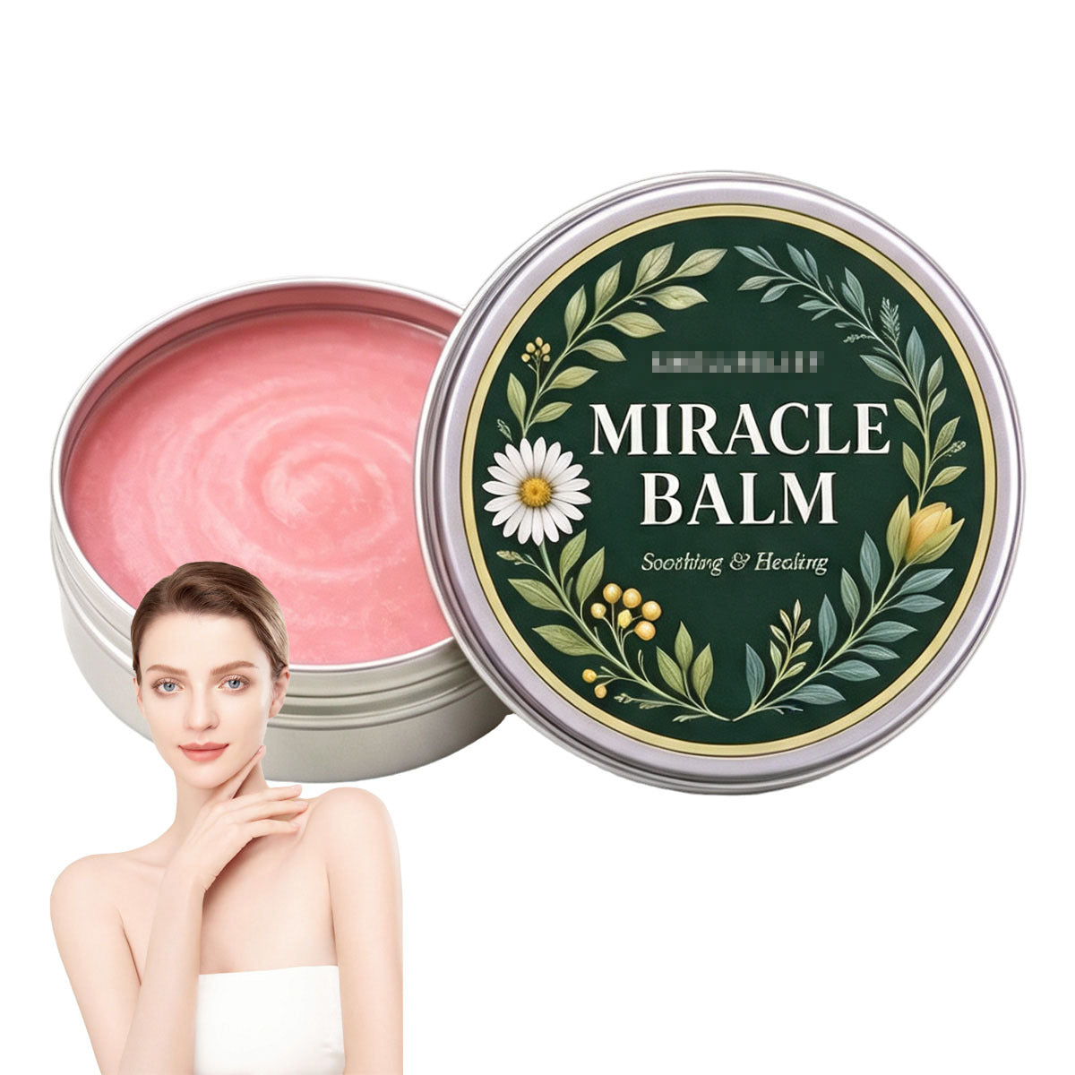 La crème de soin des jambes a un doux