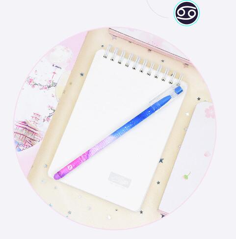 Stylo à gel à séchage rapide 12 constellations