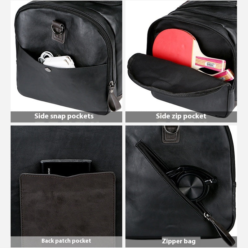 Sac de voyage portable pour hommes Crossbody Business Sac d'affaires à courte distance Grande capacité