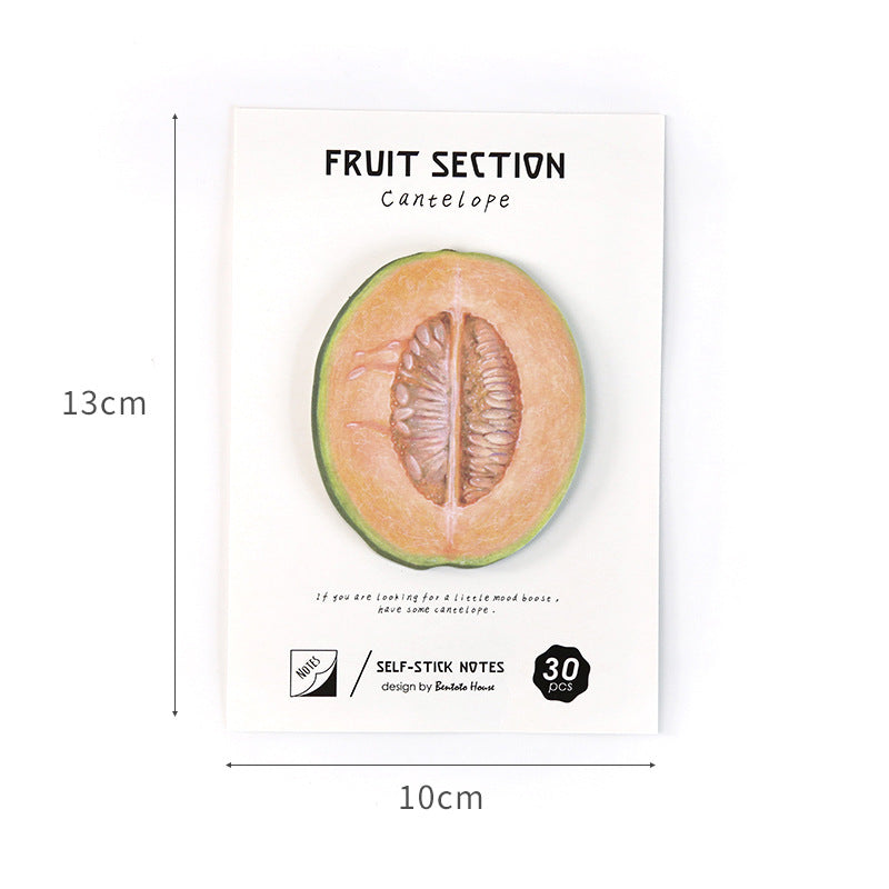 Carnet de notes de la série Fruits