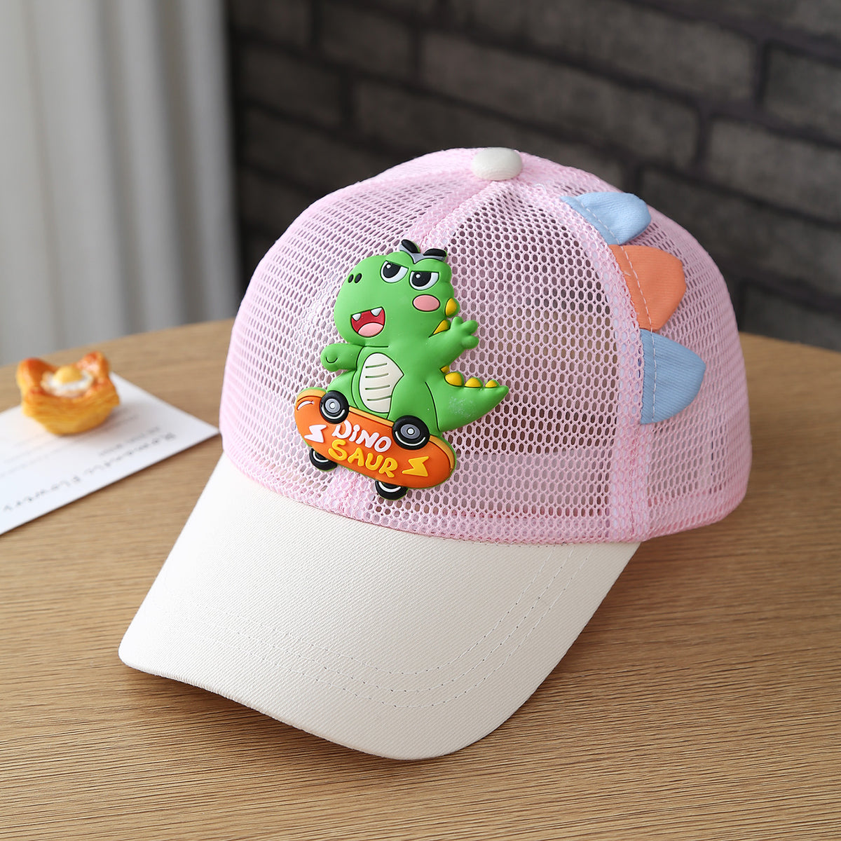 Caricature Tridimensionnel Skateboard Dinosaur Full-net-eye Respirant Garçons et Bas Filles