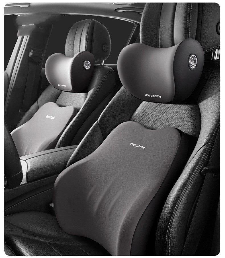 Premium car headrest pillow
