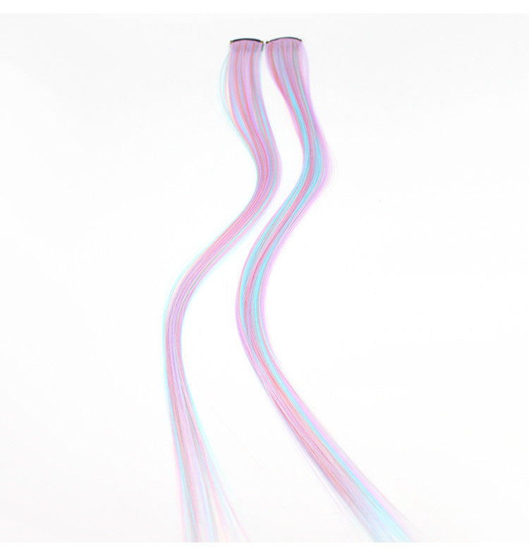 Millennial Sweetheart Spice Girls Gradient Color Tear-Hanging Wig