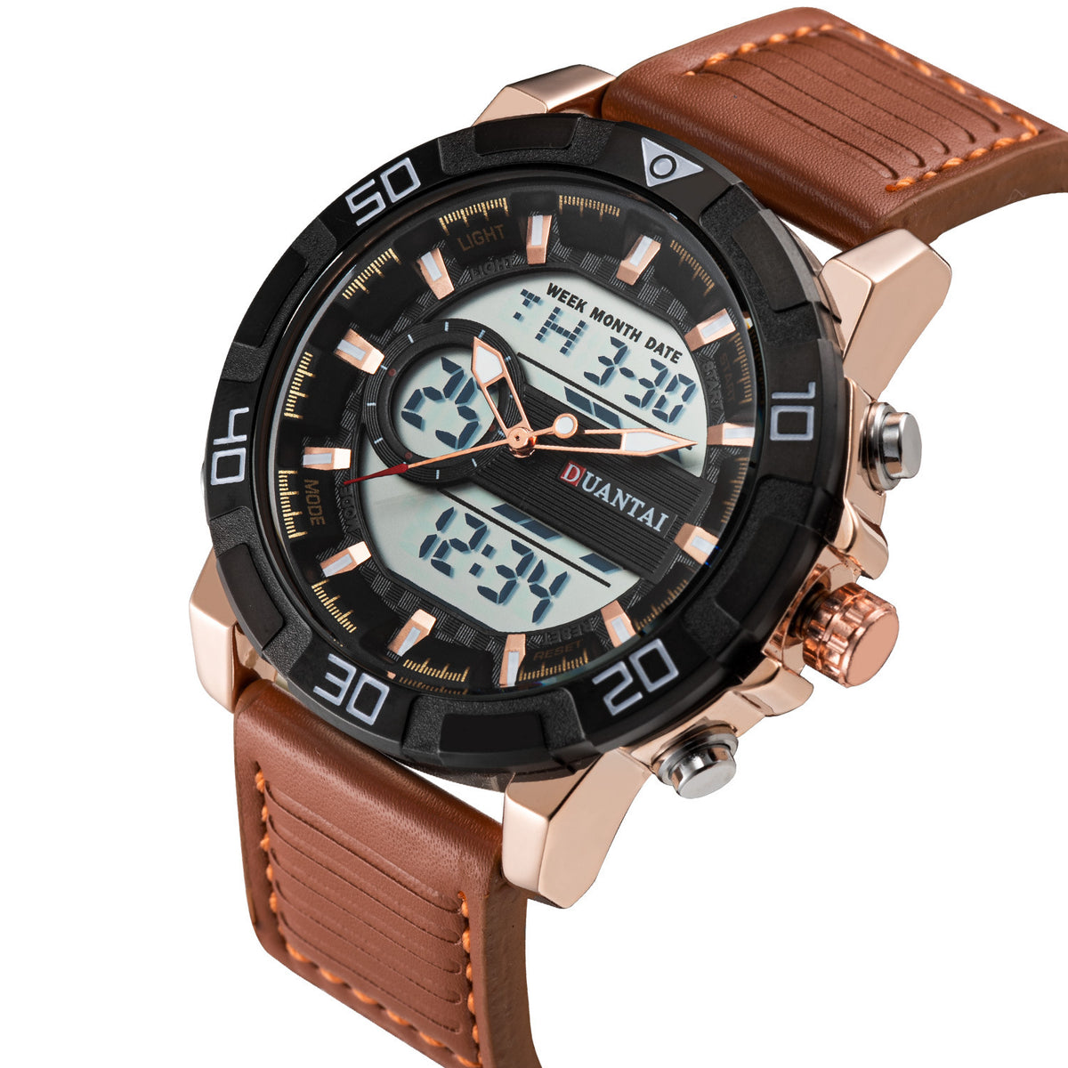 Montre extérieure multi-doubles pour hommes