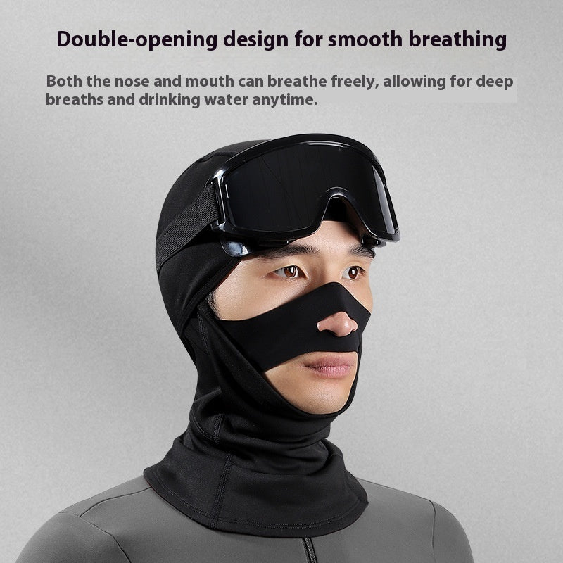 Cyclisme d'hiver Ski Soins du visage Masque visage chaud