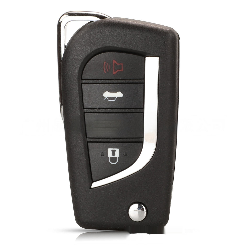 Clé pliante Shell Camry Realing Ruizhi Highlander Télécommande Clé Shell 4 clés