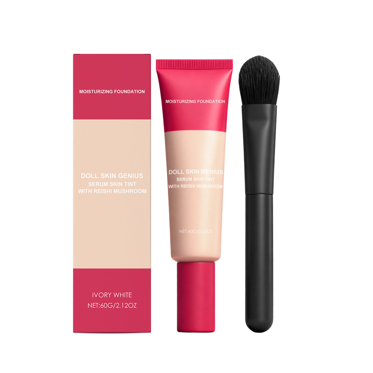Fondation crème lumière et Matte clair