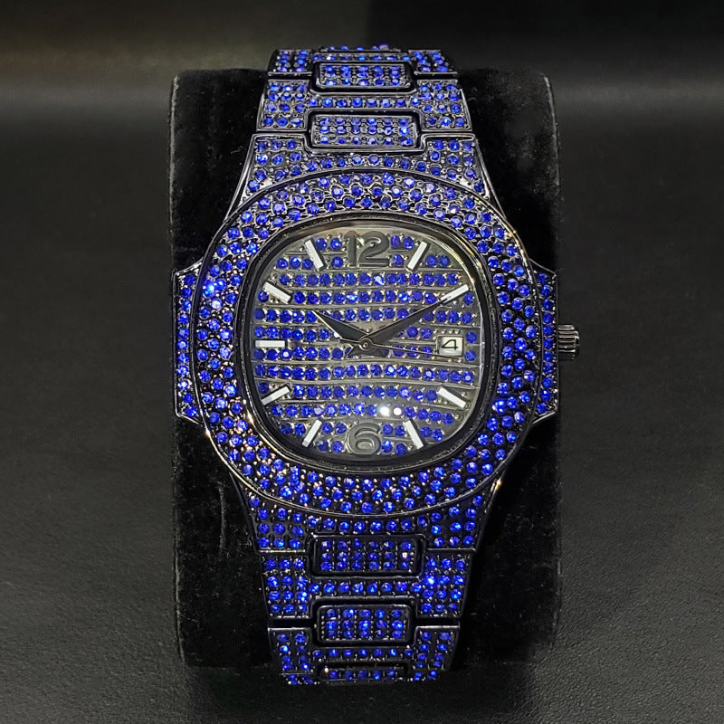 Special-interest Full Diamond Rap Hip Hop Montre